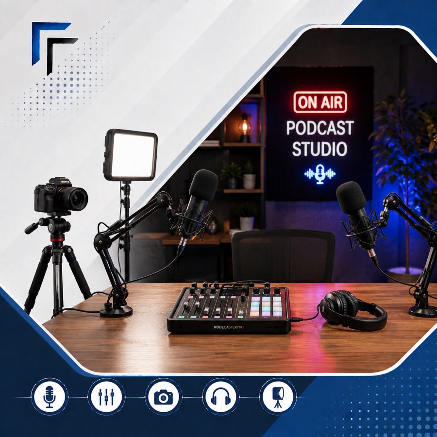Podcast rental package