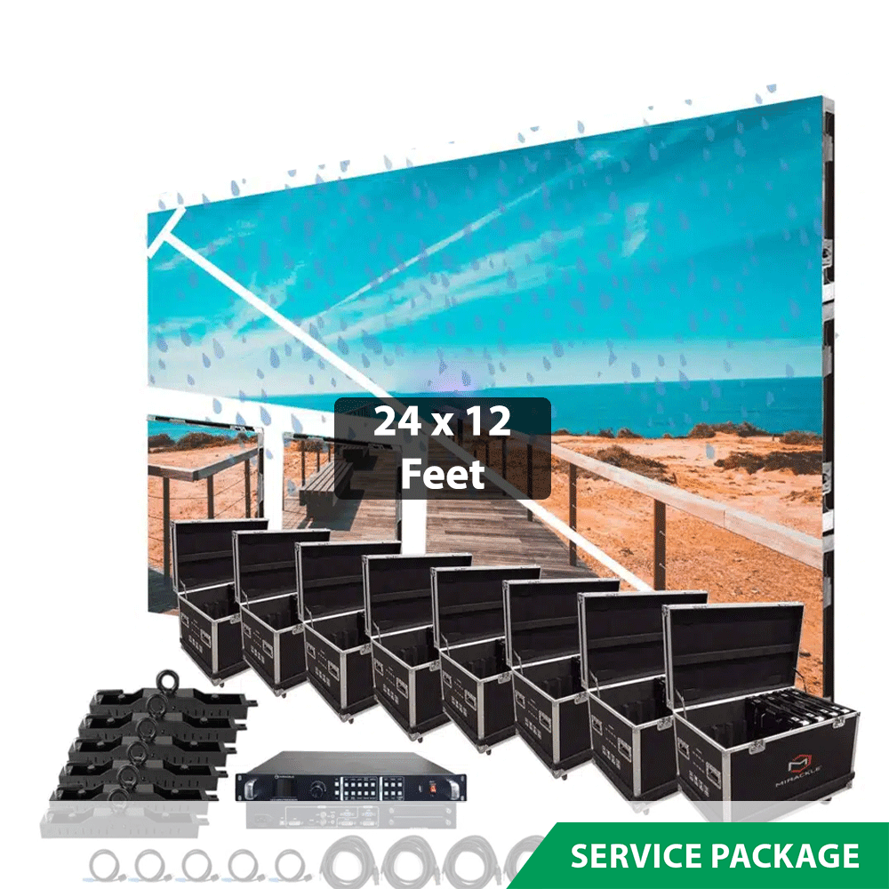 LED Video Wall ( 24x12 Feet ) (P2.8MM)