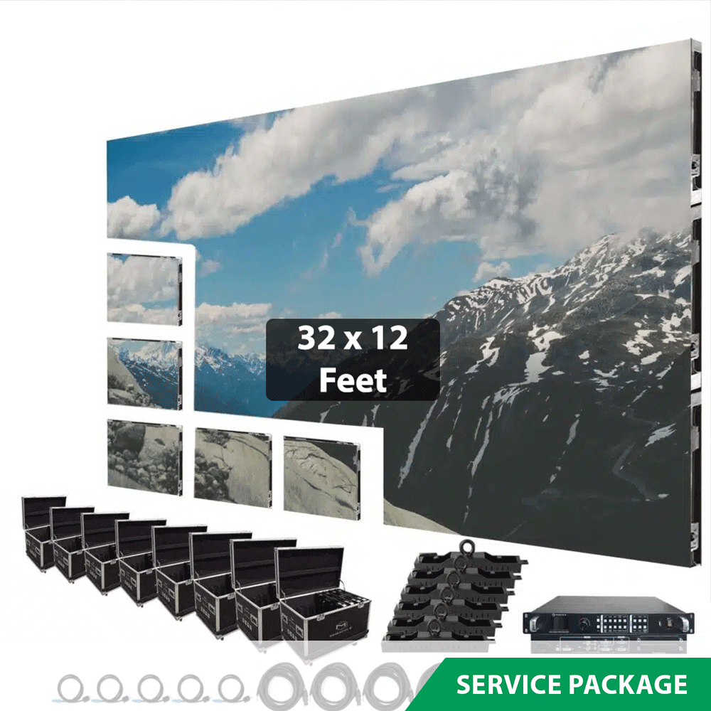 LED Video Wall ( 32x12 Feet ) (P2.8MM)