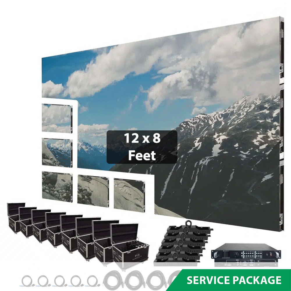 LED Video Wall ( 12x8 Feet ) (P2.8MM)