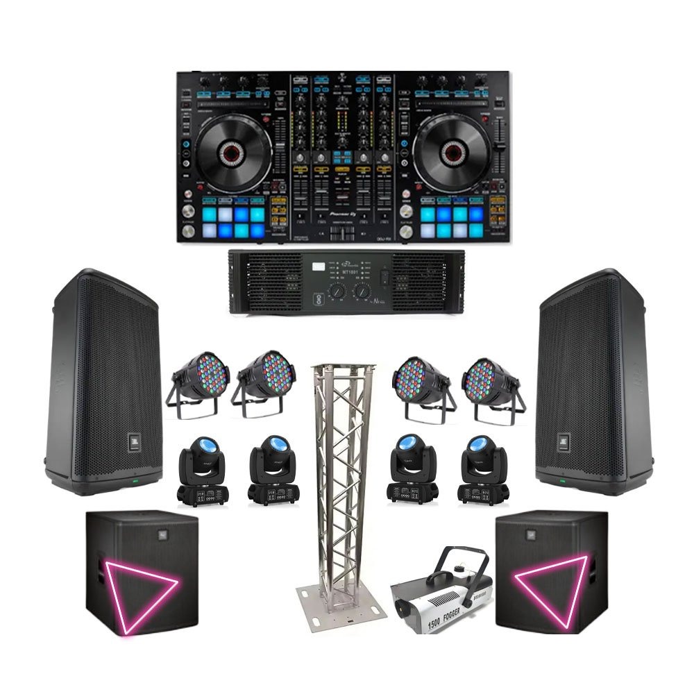 Rent Silver Sound DJ Package rental package in Sri Lanka - Sounds from Rentitem.lk