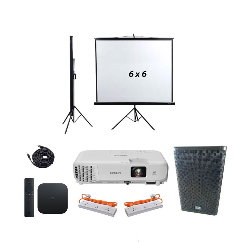 Rent Screen Fitness Dance Classes rental package in Sri Lanka - Projector Packages from Rentitem.lk
