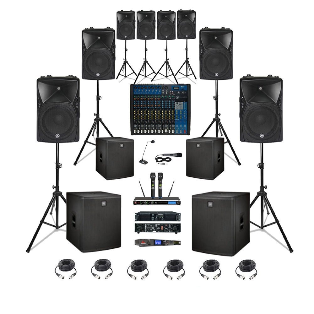 Rent PA System Diamond Plus Package rental package in Sri Lanka - PA System Packages from Rentitem.lk