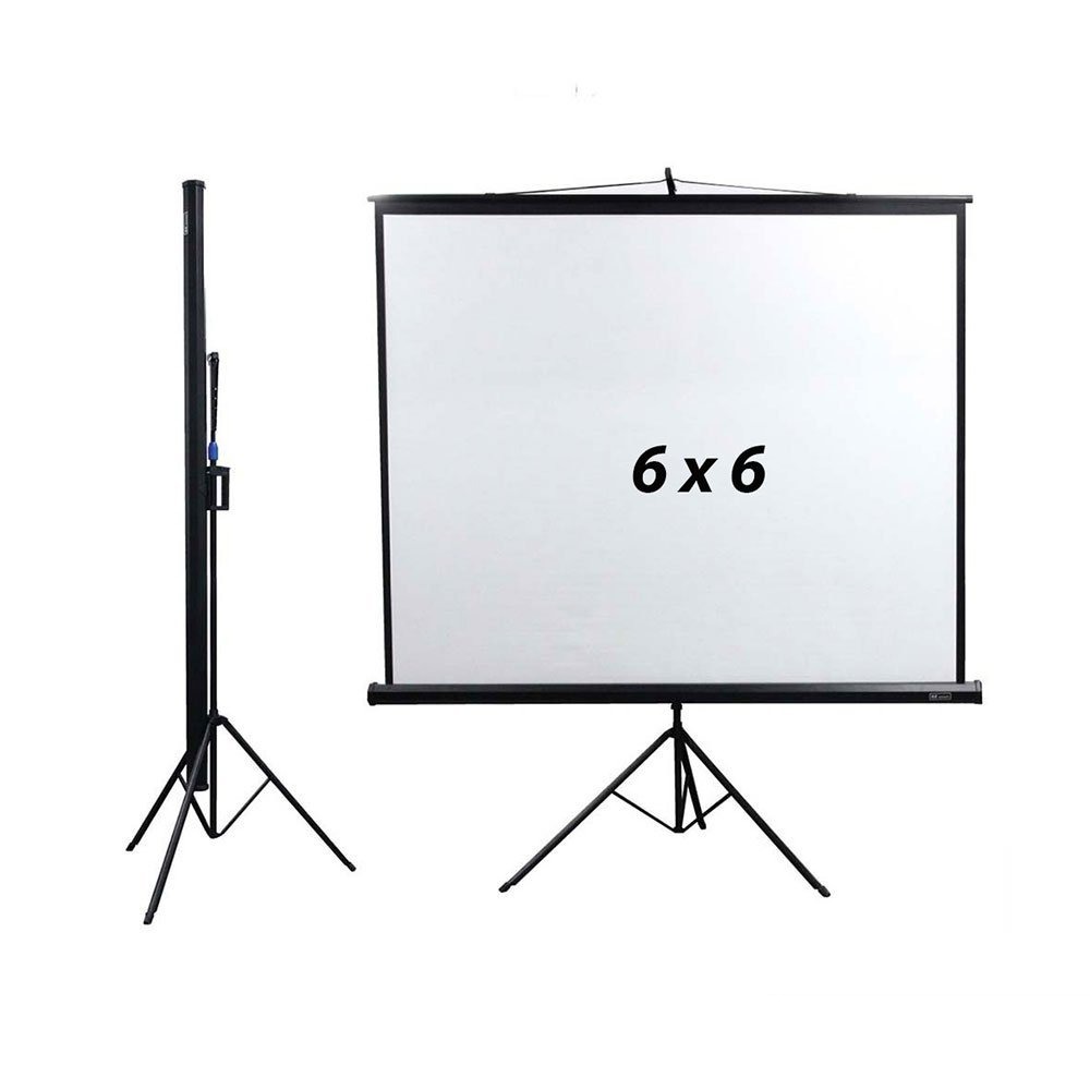 Rent Generic Tripod 6 x 6 Ft 1:1 Projector Screen in Sri Lanka - Projectors from Rentitem.lk