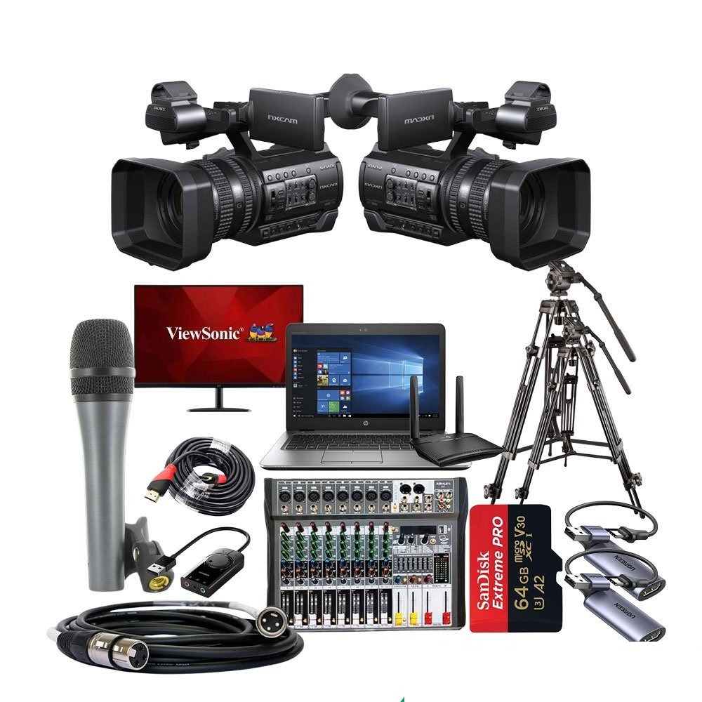 Rent Two Camera Single Channel Live Streaming rental package in Sri Lanka - Live Streaming Packages from Rentitem.lk