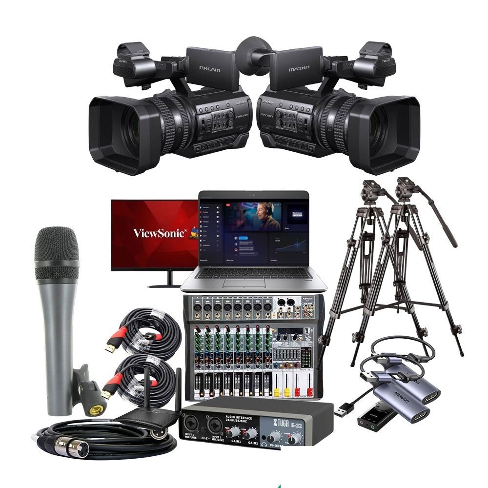 Rent Two Camera Multi Channel Live Streaming rental package in Sri Lanka - Live Streaming Packages from Rentitem.lk