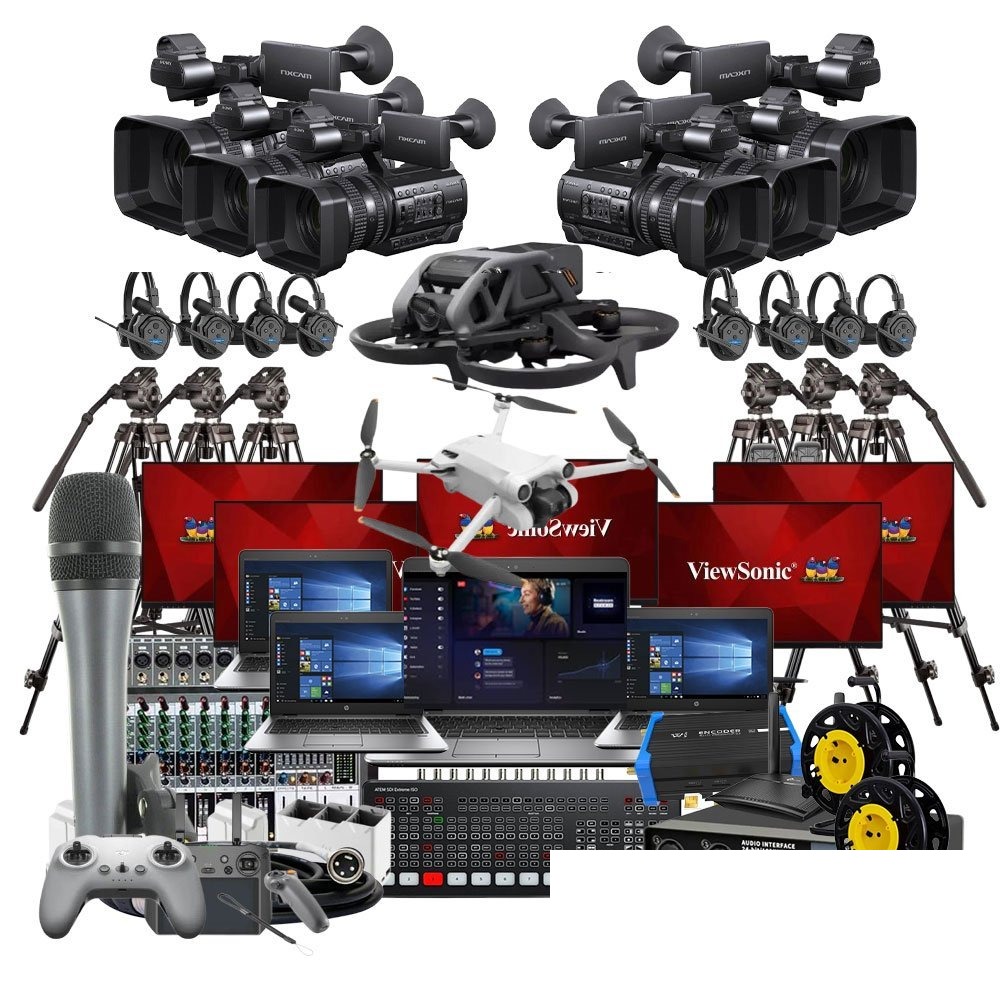 Rent Mega Outdoor Multi Camera Multi Channel Drone with Live Streaming rental package in Sri Lanka - Live Streaming Packages from Rentitem.lk