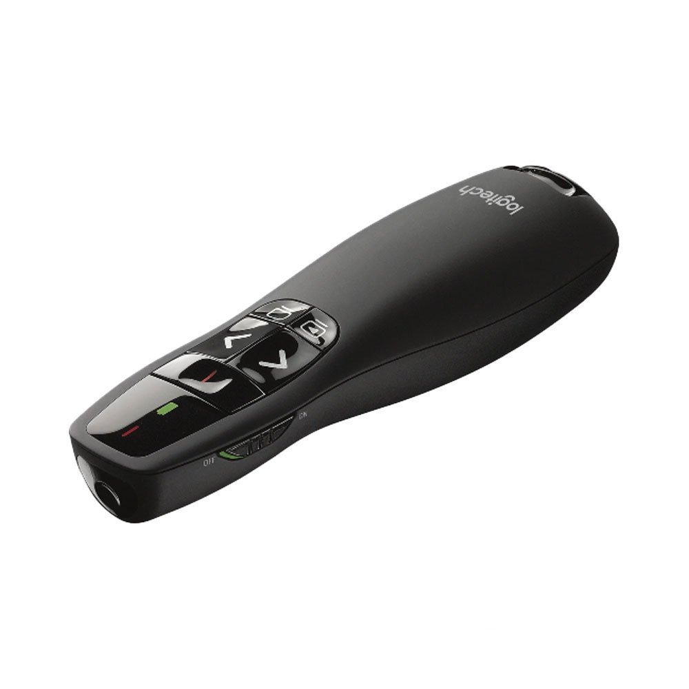 Rent Logitech R400 Wireless Presenter Remote with Laser Pointer Black in Sri Lanka - Projectors from Rentitem.lk