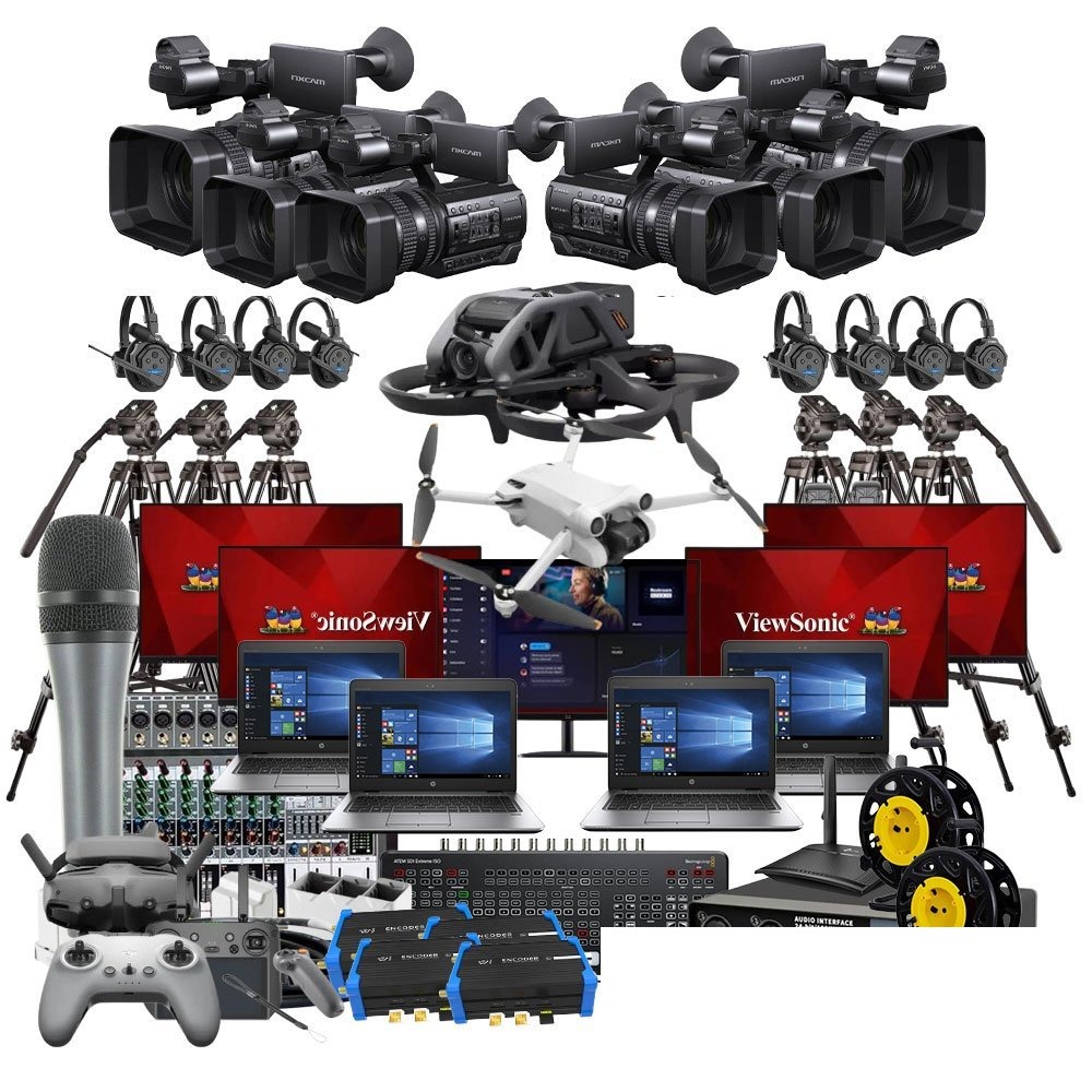 Mega Outdoor Multi Camera Multi Channel Drone with Live Streaming