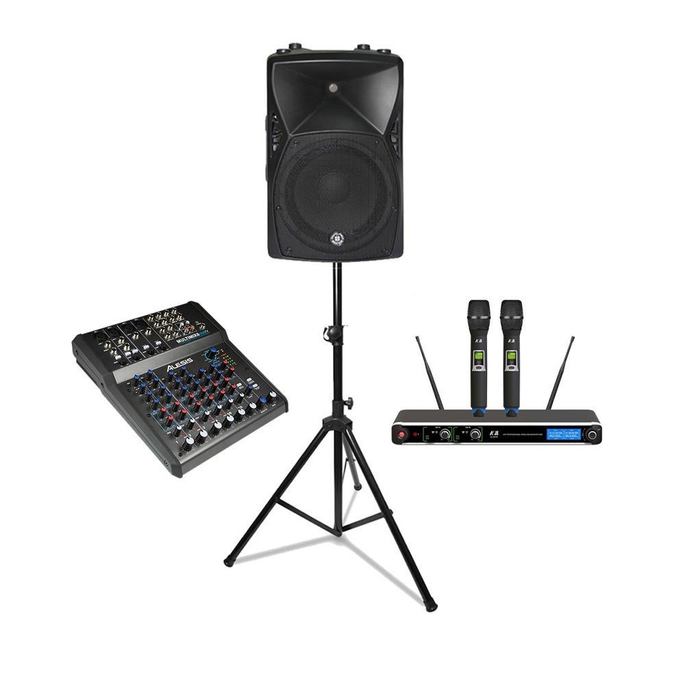 Rent PA System Starter Plus Package rental package in Sri Lanka - PA System Packages from Rentitem.lk