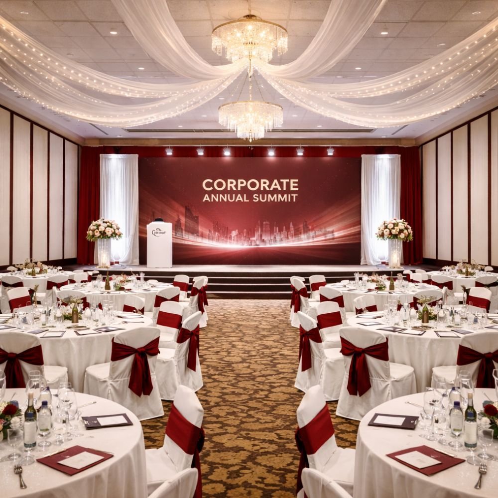 Banquet Hall Decoration event decoration in Sri Lanka - Rentitem.lk